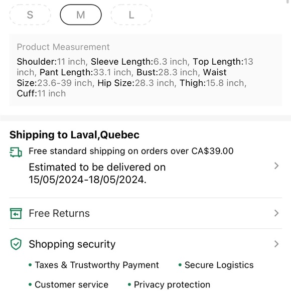 SHEIN: GYM SET - Picture 3 of 8